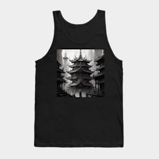 Ancient Chinese pagoda Tank Top